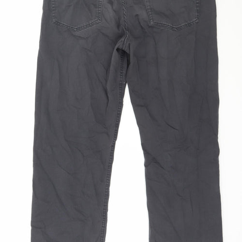Marks and Spencer Mens Grey   Trousers  Size 34 in L31 in