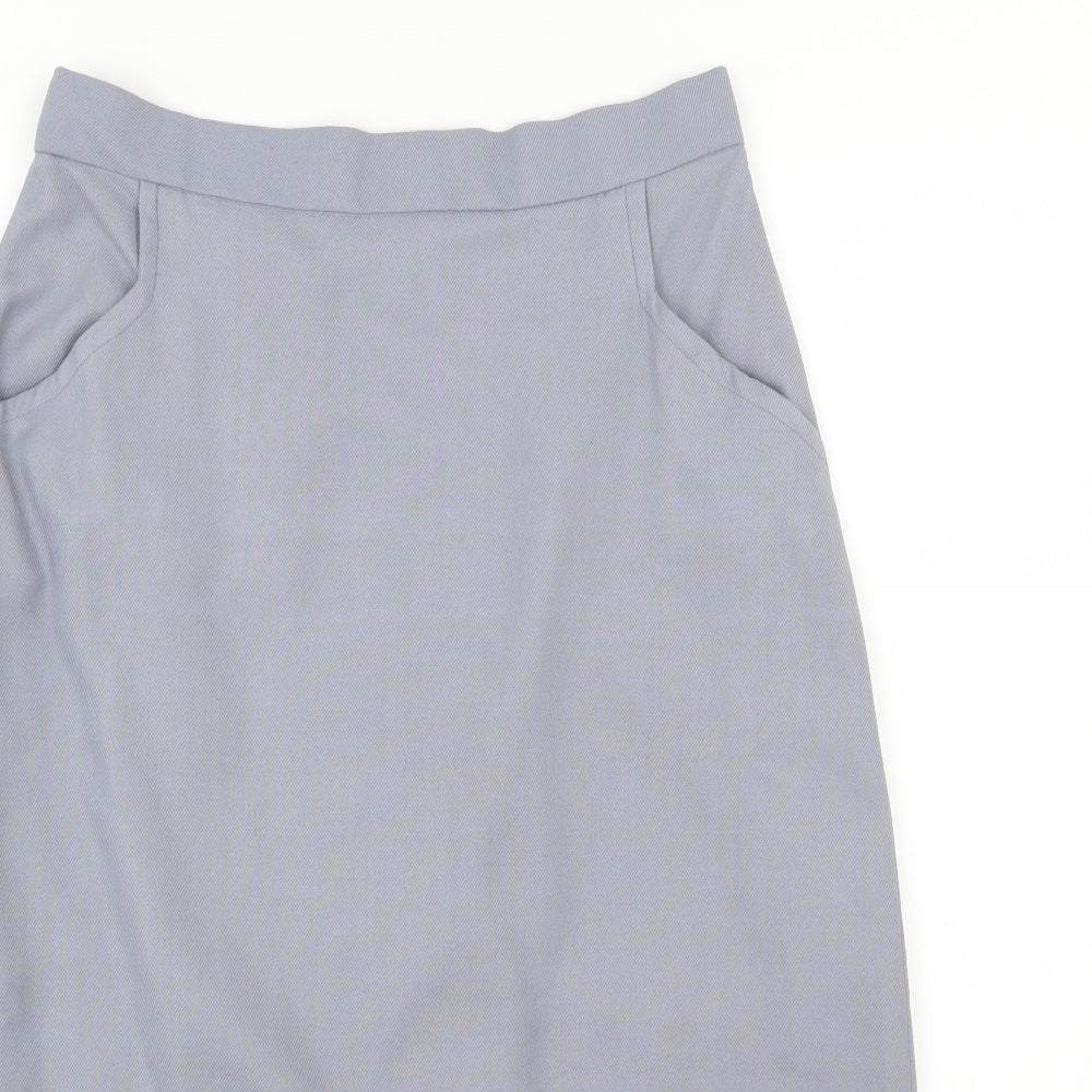 Preworn Womens Grey   Straight & Pencil Skirt Size 16