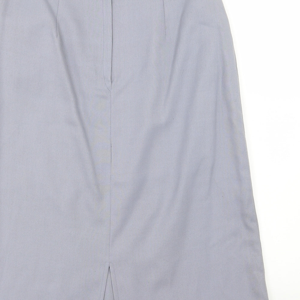 Preworn Womens Grey   Straight & Pencil Skirt Size 16