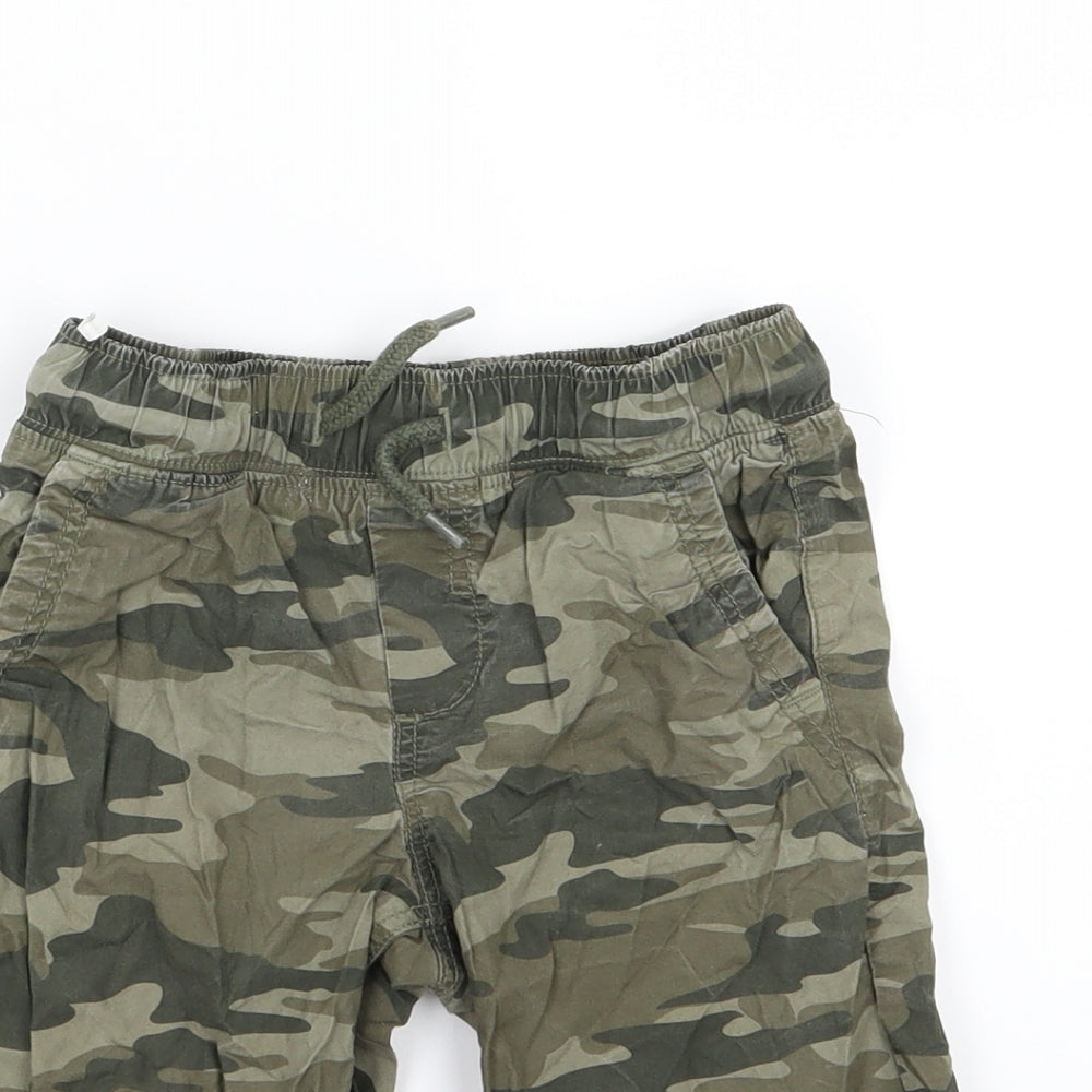 Palomino Boys Green Camouflage  Cargo Shorts Size 4 Years
