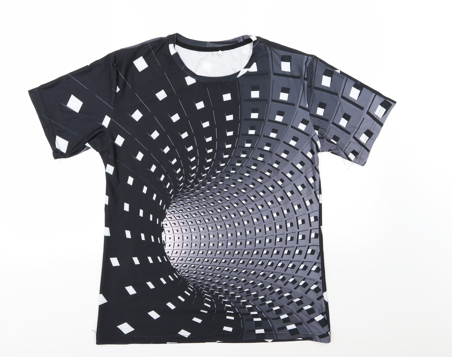 Preworn Mens Grey    T-Shirt Size L  - Tunnel