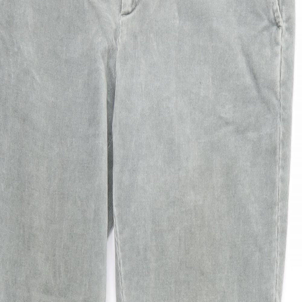 Part Two Womens Blue  Corduroy Bootcut Jeans Size 12 L32 in