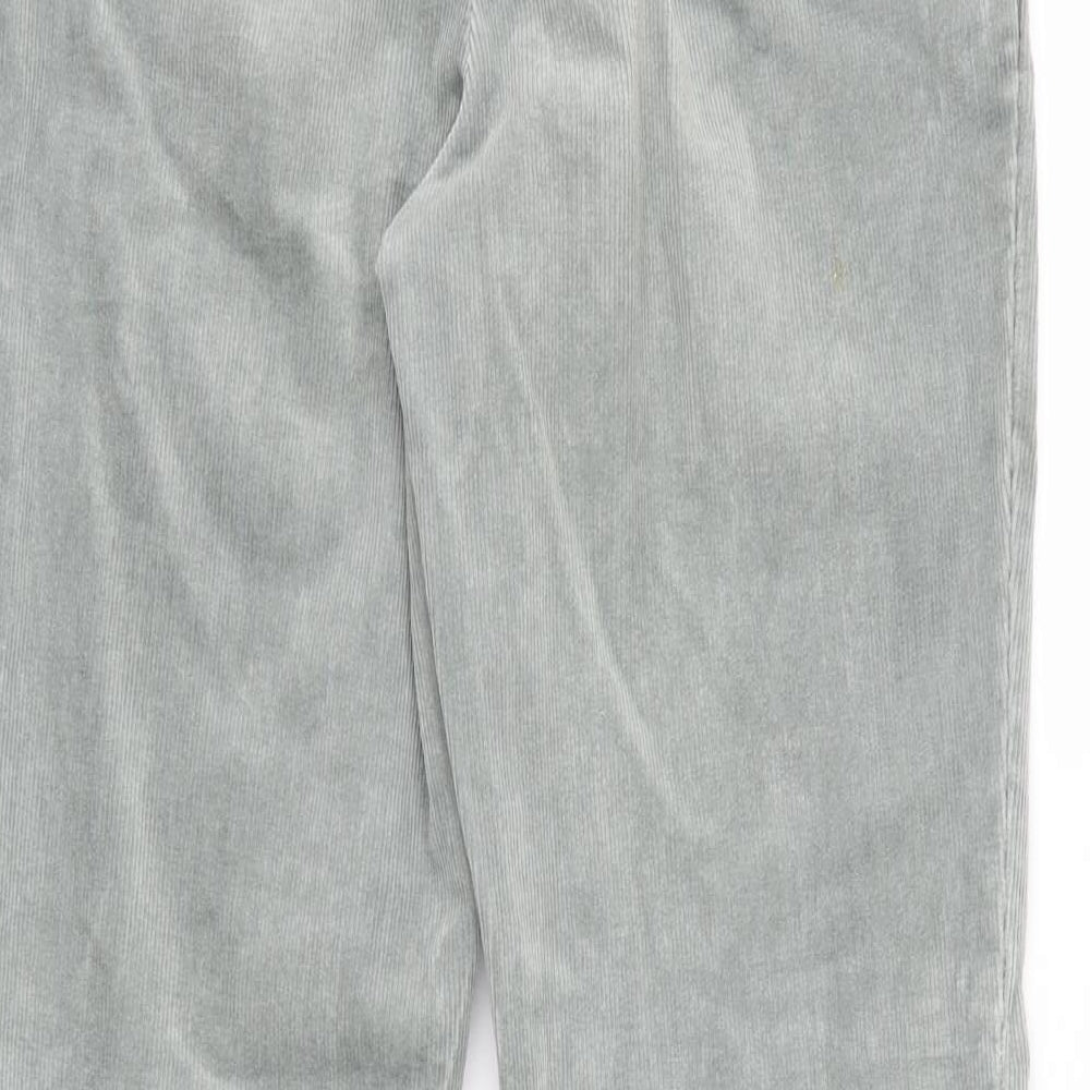 Part Two Womens Blue  Corduroy Bootcut Jeans Size 12 L32 in