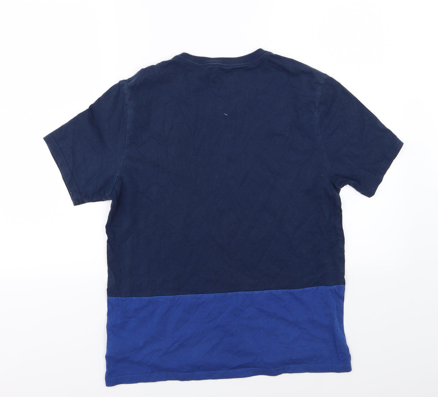 Converse Mens Blue  Jersey  T-Shirt Size M