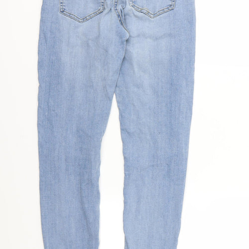 Bershka Womens Blue  Denim Skinny Jeans Size 10 L29 in