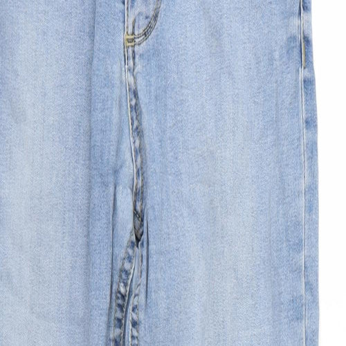 Bershka Womens Blue  Denim Skinny Jeans Size 10 L29 in