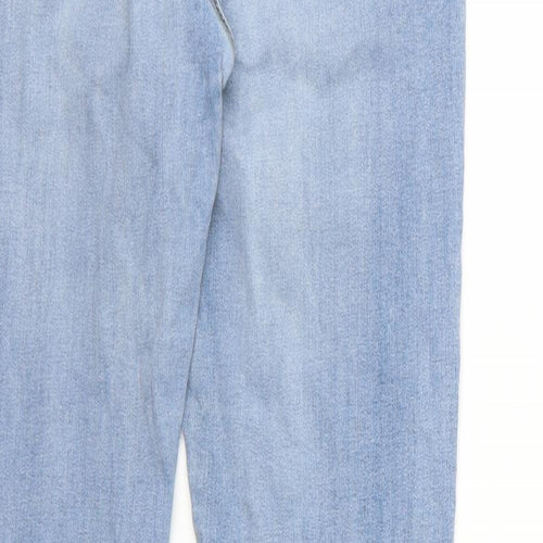 Bershka Womens Blue  Denim Skinny Jeans Size 10 L29 in