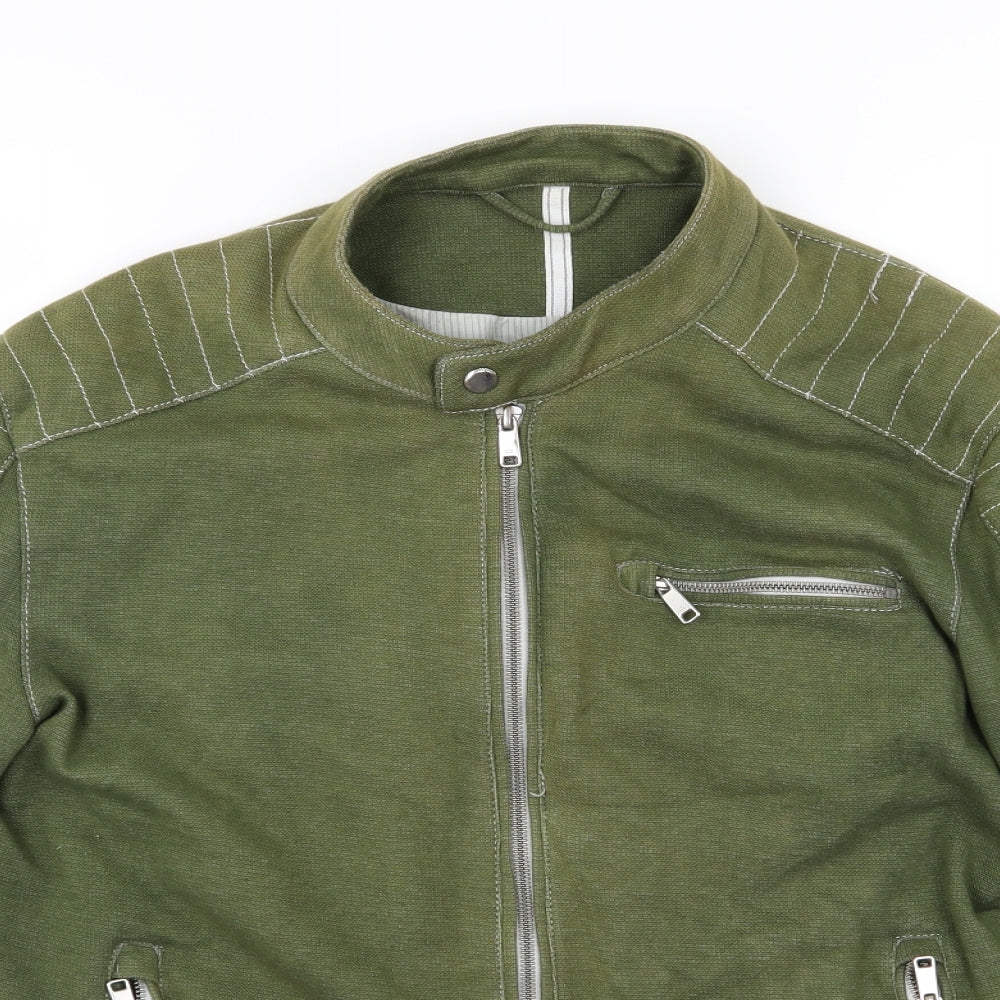 Zara Mens Green   Jacket  Size L