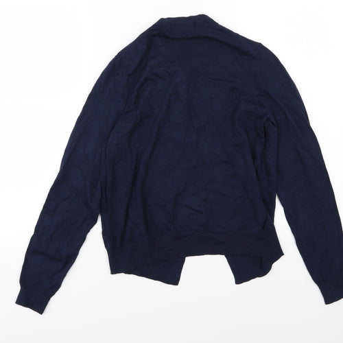 Marks and Spencer Womens Blue  Knit Cardigan Jumper Size 14