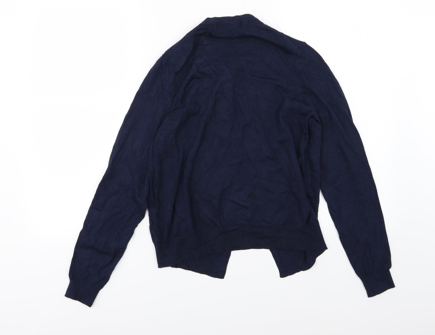 Marks and Spencer Womens Blue  Knit Cardigan Jumper Size 14