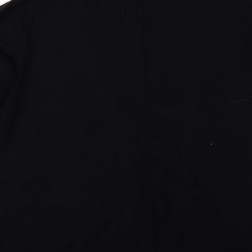 George Womens Black  Knit Cardigan Jumper Size 14