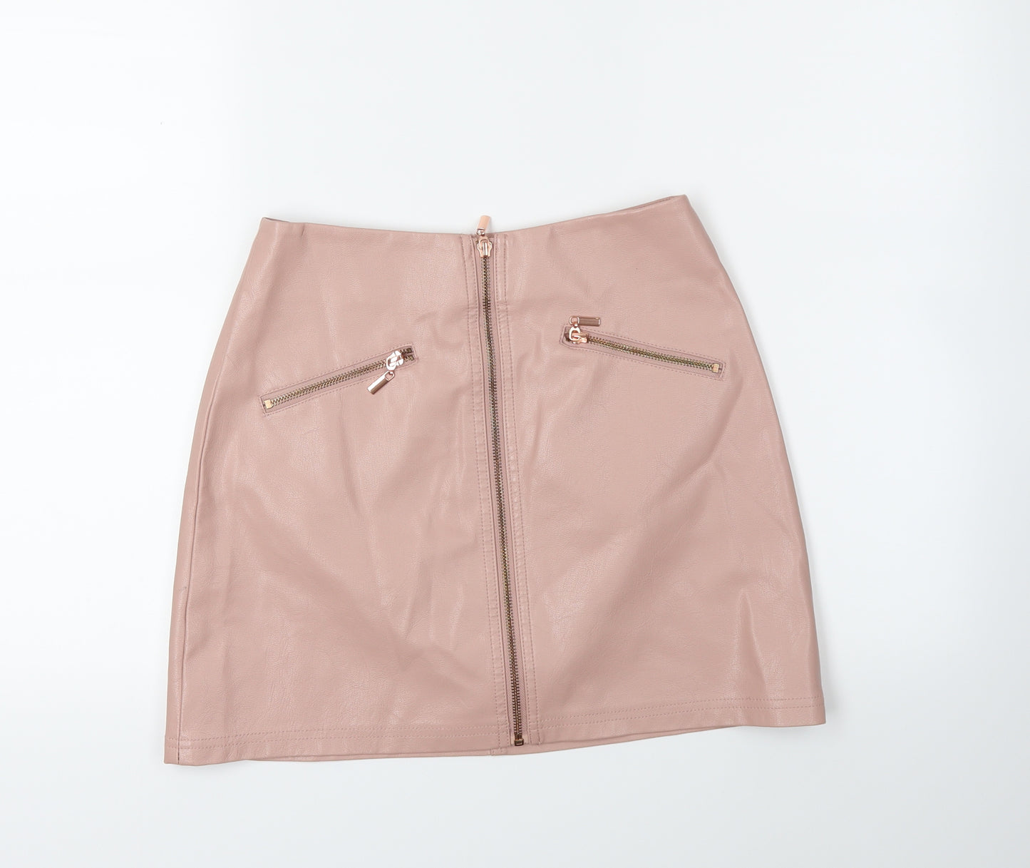 New Look Womens Pink   Mini Skirt Size 8