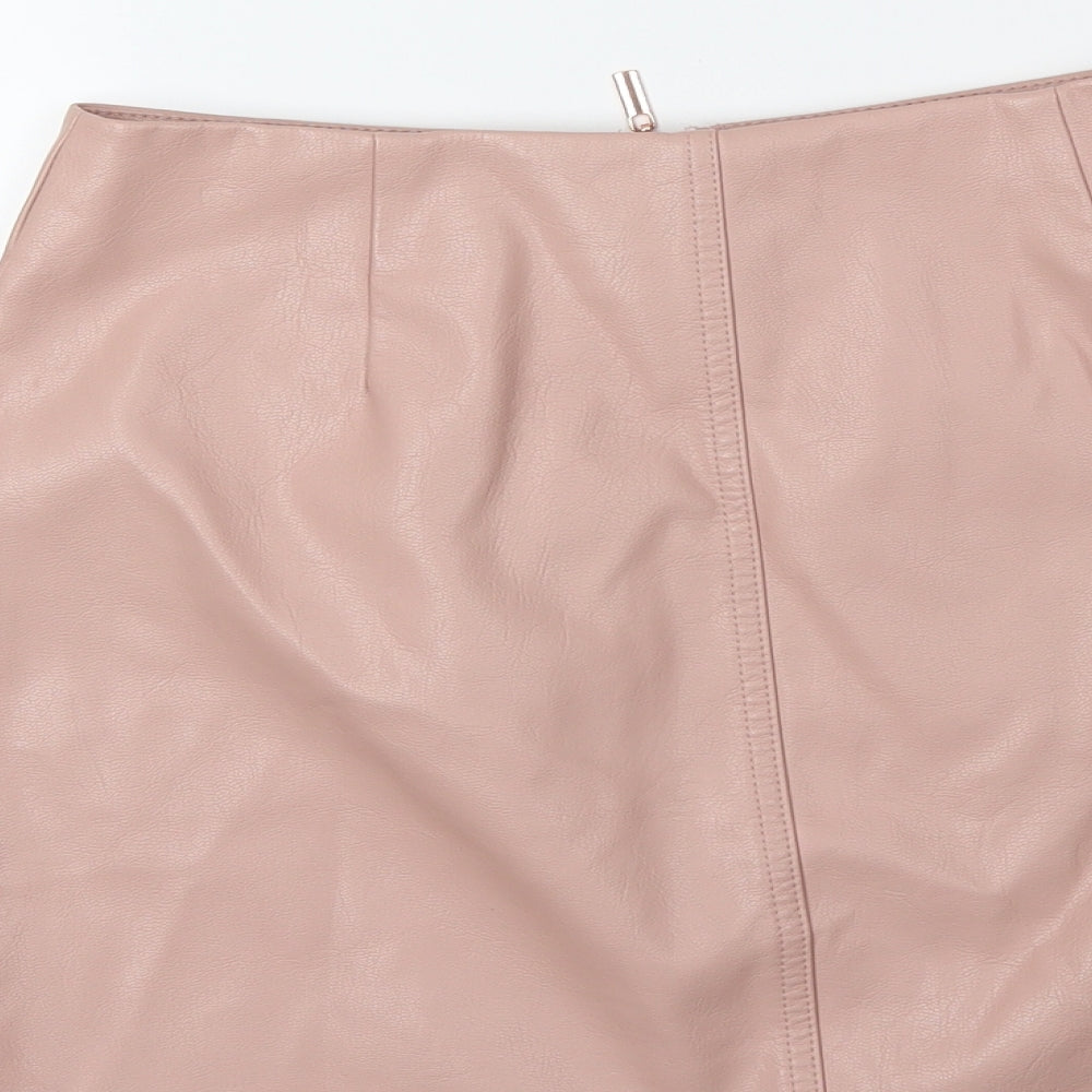 New Look Womens Pink   Mini Skirt Size 8