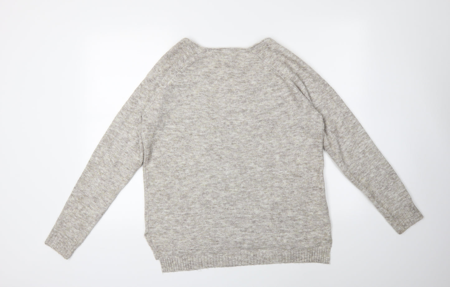 Fat Face Womens Beige  Knit Pullover Jumper Size 12