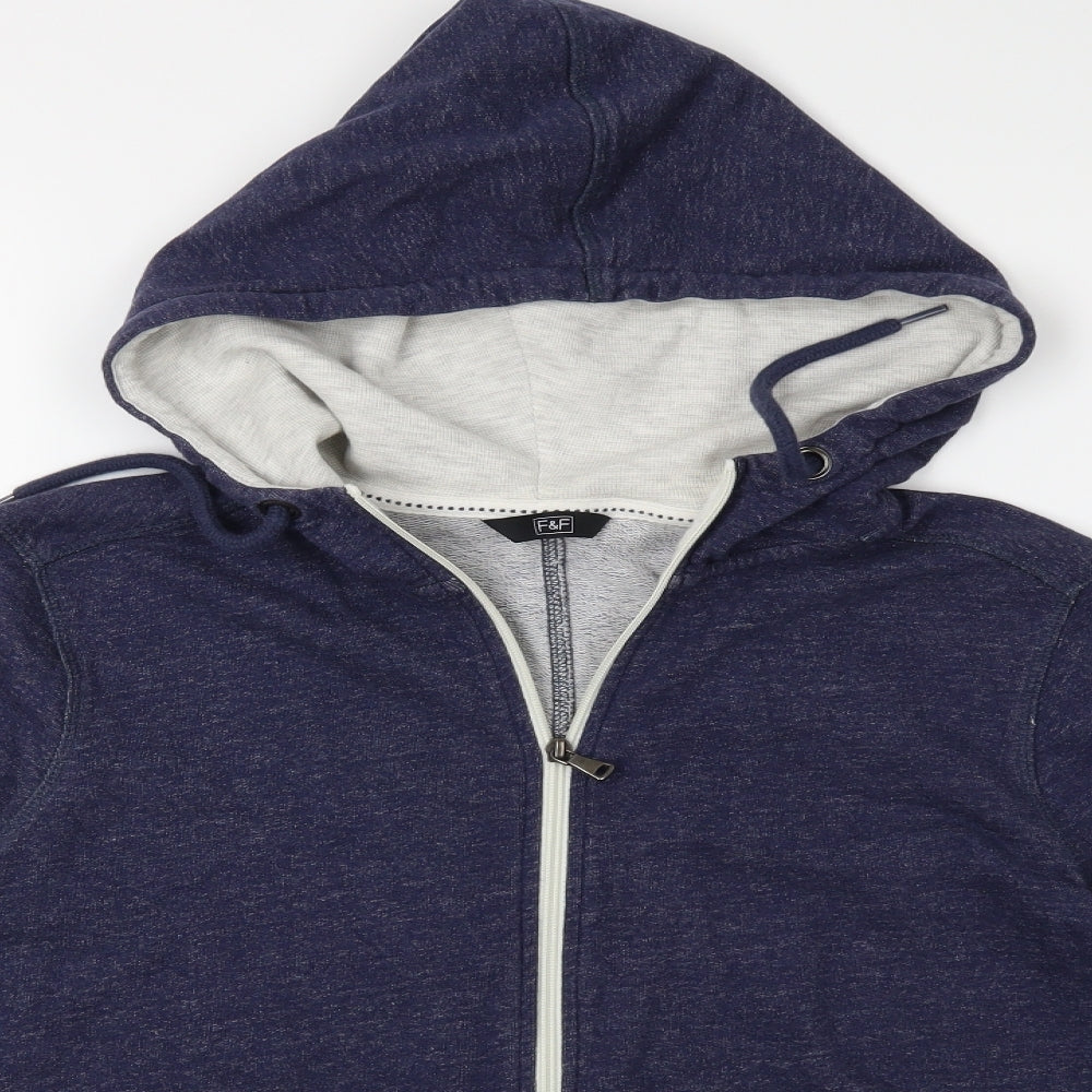 F&F Womens Beige   Full Zip Hoodie Size 14