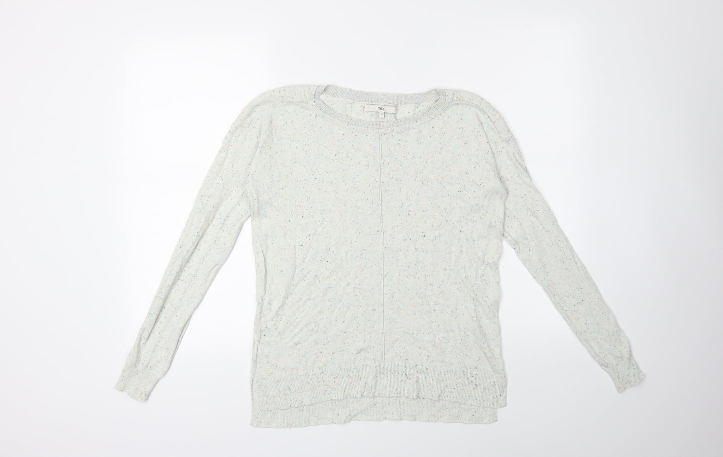 NEXT Womens Grey  Knit Pullover Jumper Size 8