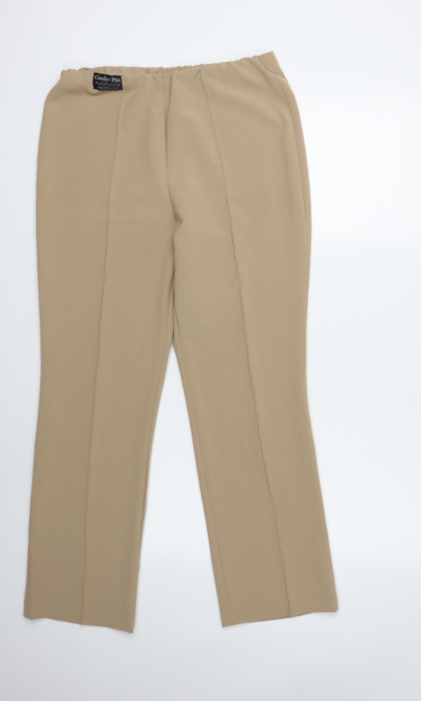 Classics Womens Beige   Trousers  Size 12 L29 in