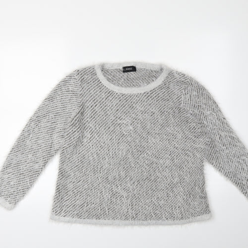 Klass Womens Grey   Pullover Jumper Size L