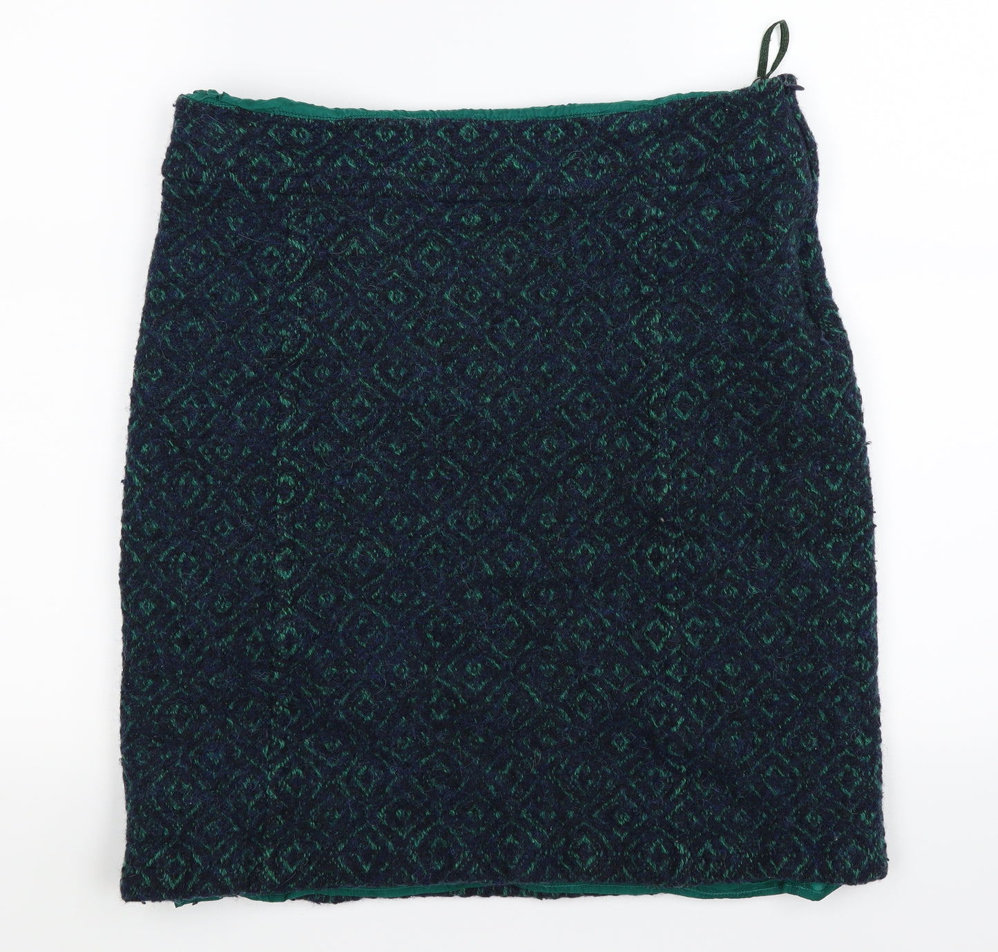 Weekend Womens Green  Knit Straight & Pencil Skirt Size 16