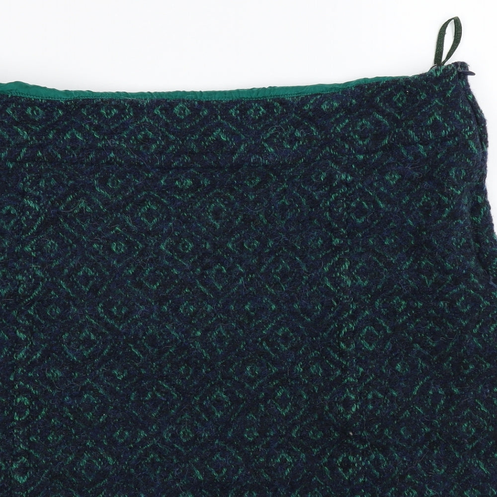 Weekend Womens Green  Knit Straight & Pencil Skirt Size 16