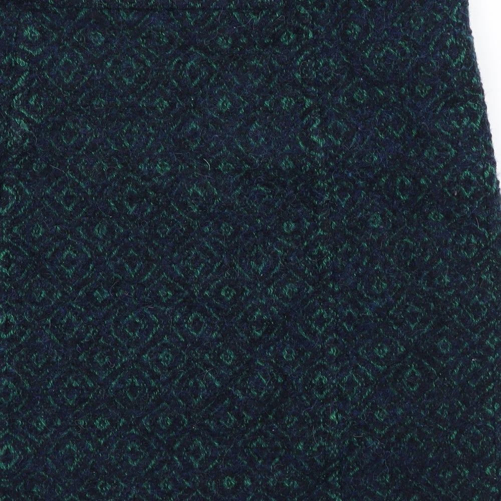 Weekend Womens Green  Knit Straight & Pencil Skirt Size 16