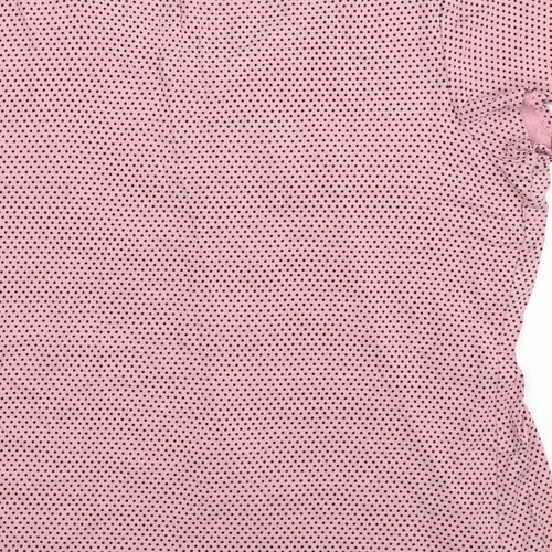 Marks and Spencer Womens Pink   Basic T-Shirt Size 18