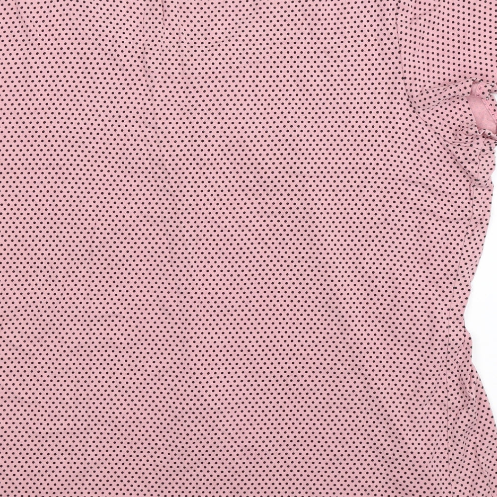 Marks and Spencer Womens Pink   Basic T-Shirt Size 18