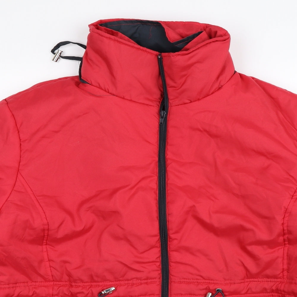 Anne De Lancay Womens Pink   Jacket Coat Size L