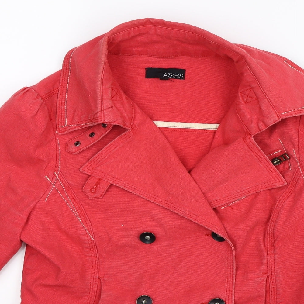 ASOS Womens Red   Jacket  Size 12