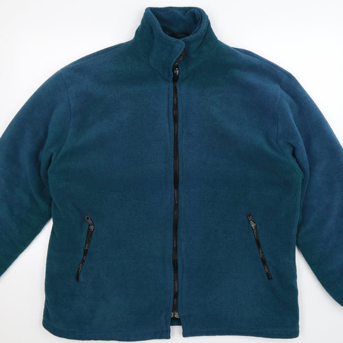 Preworn Mens Green  Fleece Jacket  Size 2XL