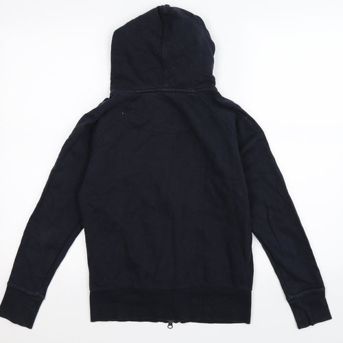Preworn Boys Blue   Full Zip Hoodie Size M