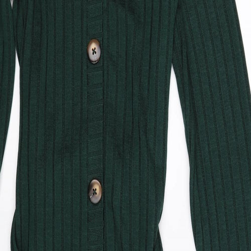 F&F Womens Green   Jumper Dress  Size 10