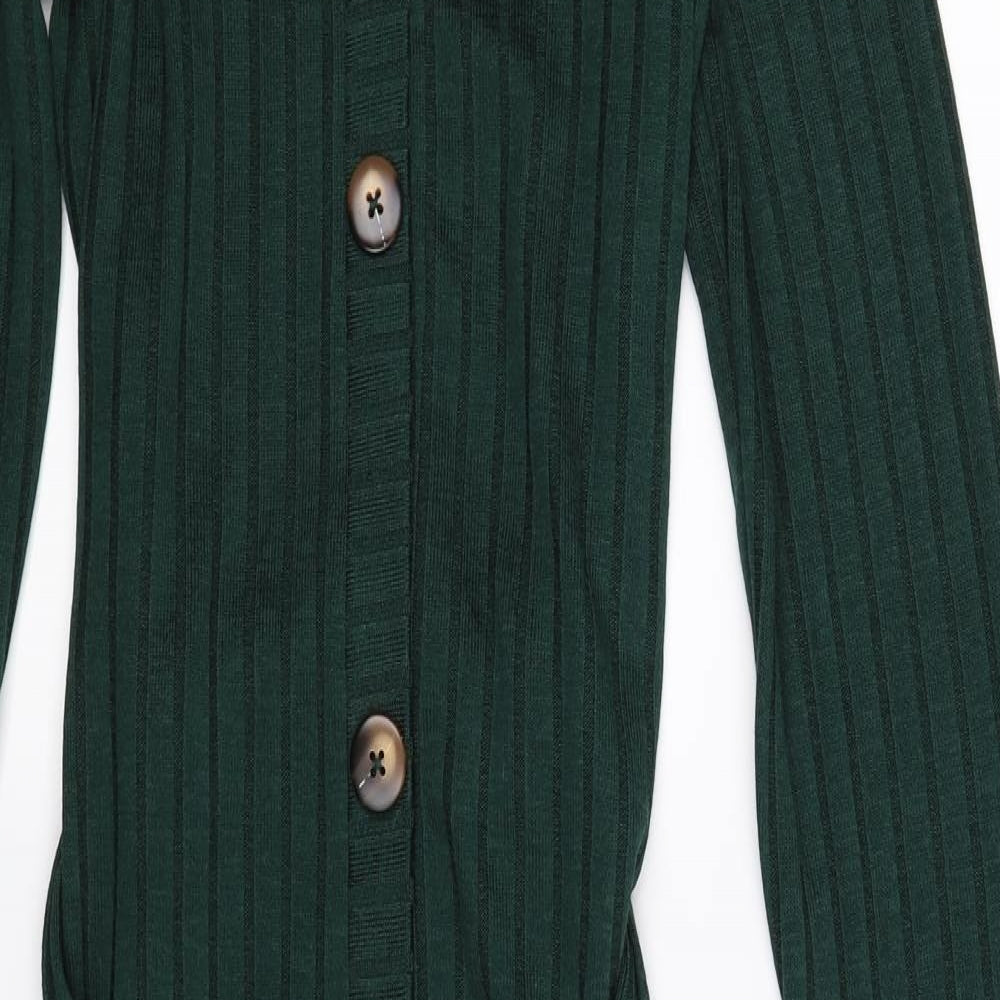 F&F Womens Green   Jumper Dress  Size 10