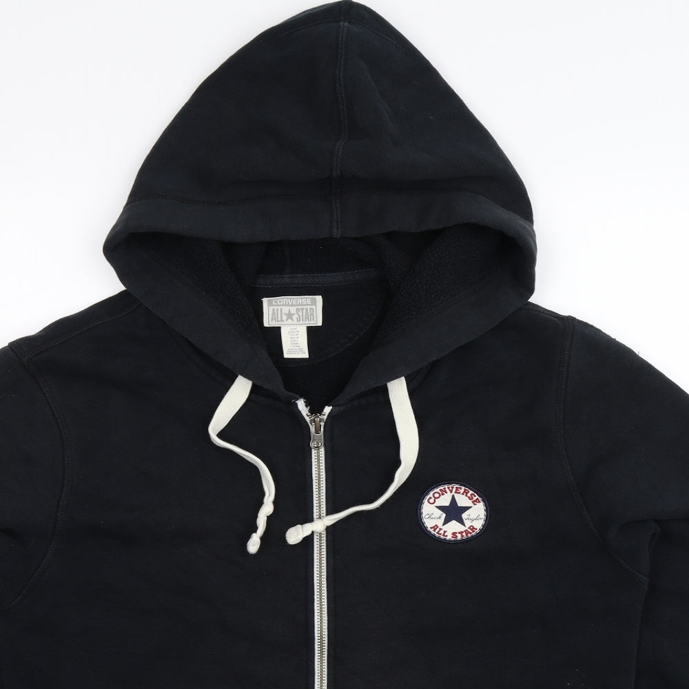 Converse Mens Blue   Full Zip Hoodie Size M