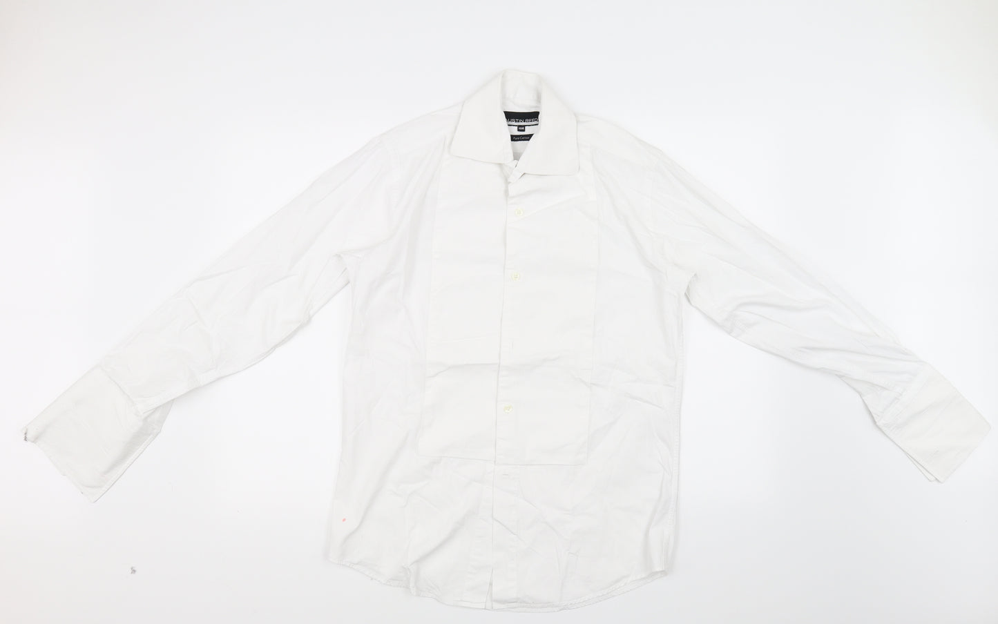 Austin Reed Mens White    Dress Shirt Size 15