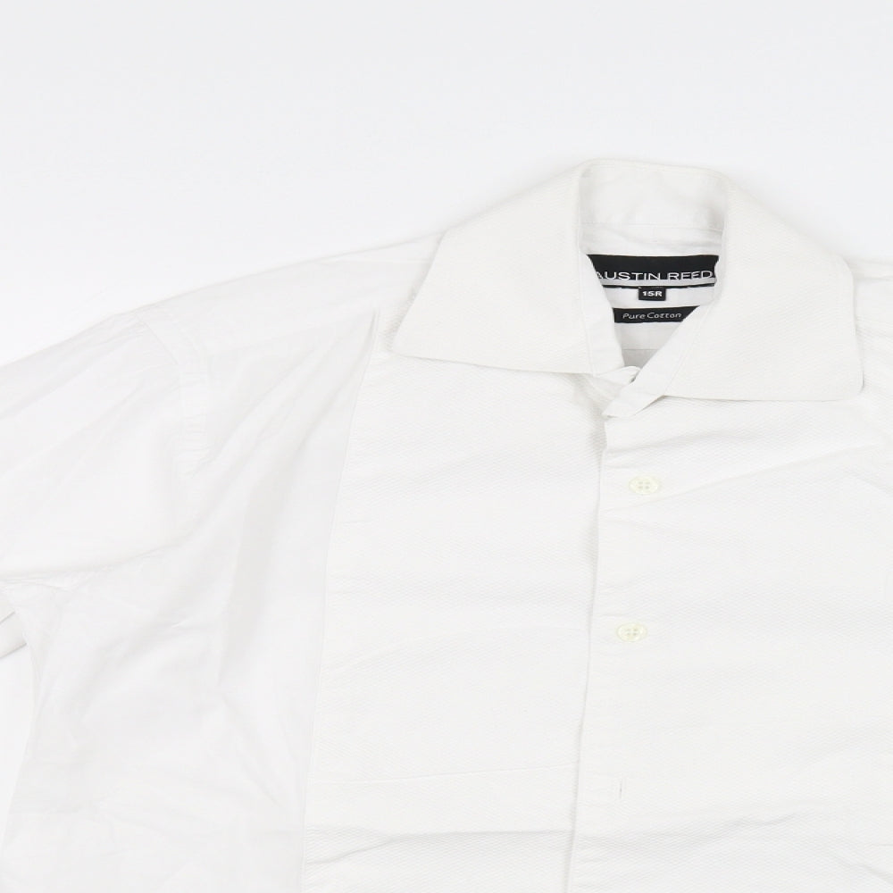 Austin Reed Mens White    Dress Shirt Size 15