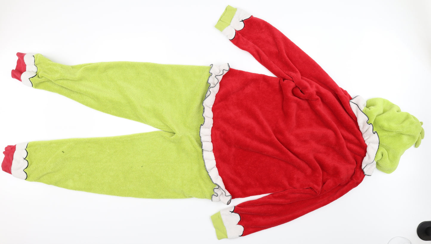 dr seuss Boys Red Patchwork   One Piece Size M