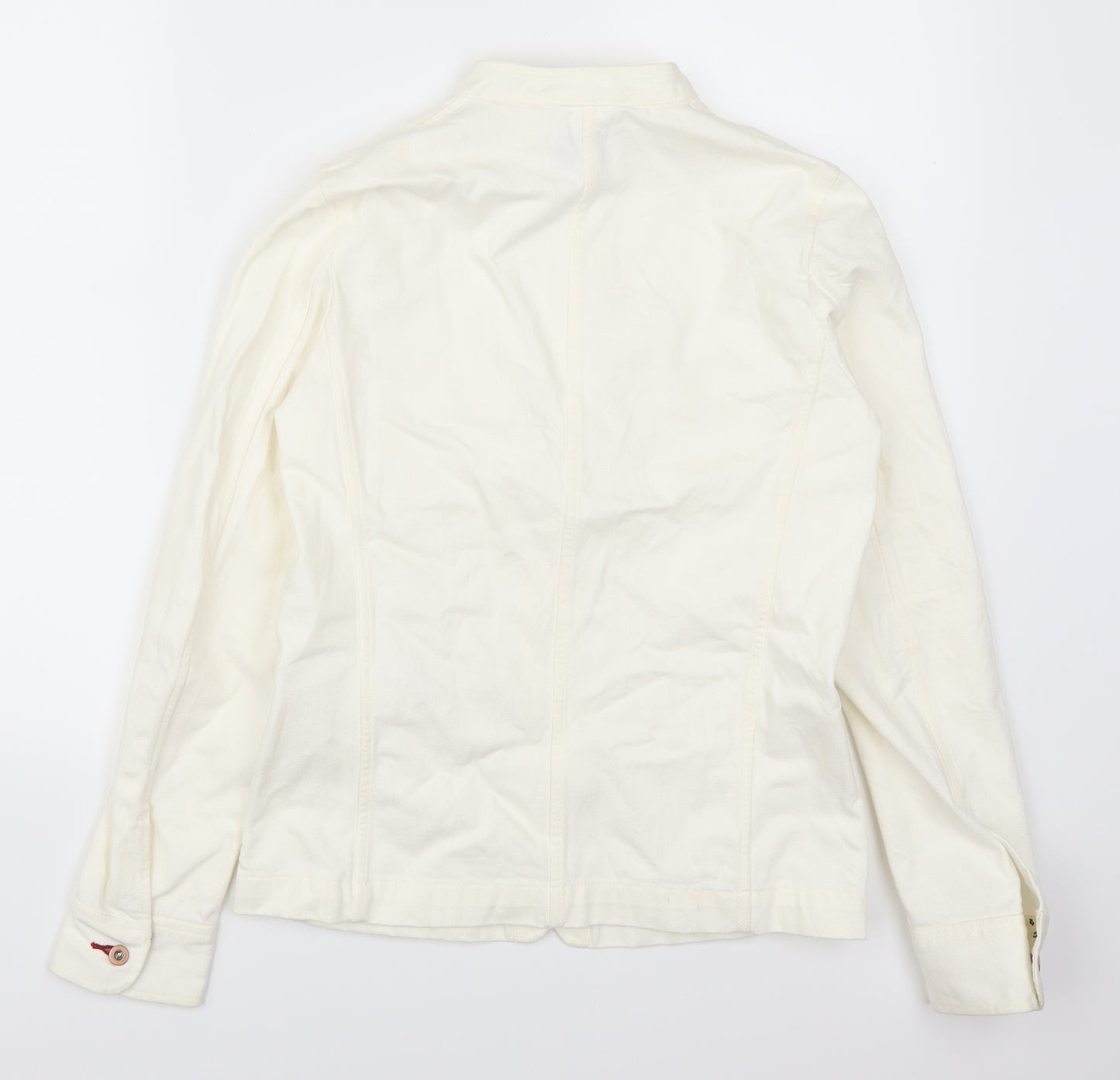 Uniqlo Womens White  Denim Jacket  Size XS