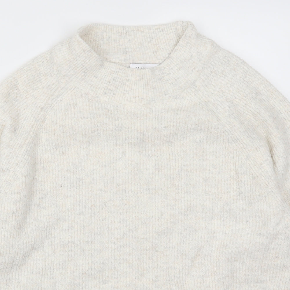 Topshop Womens Beige   Jumper Dress  Size S