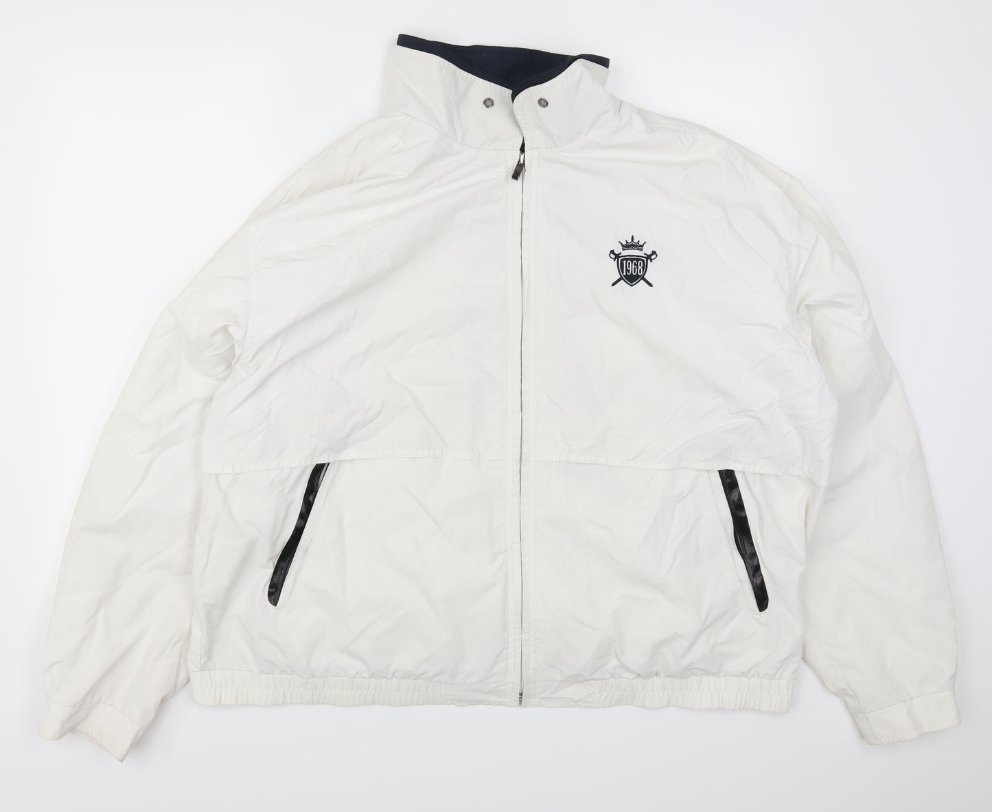 Cruise Wear & Co Mens White   Jacket Coat Size XL