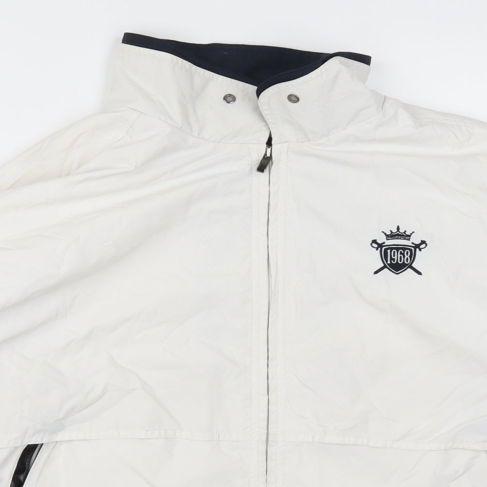 Cruise Wear & Co Mens White   Jacket Coat Size XL