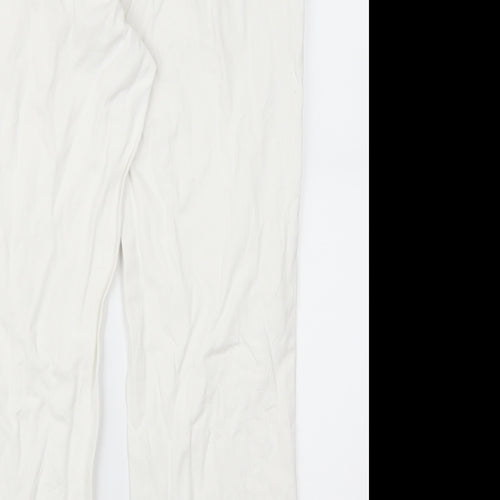 Damart Womens White  Denim Bootcut Jeans Size 14 L26 in