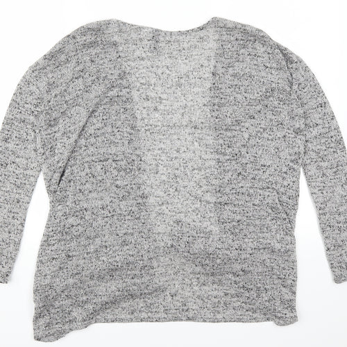 H&M Womens Grey   Cardigan Jumper Size XS