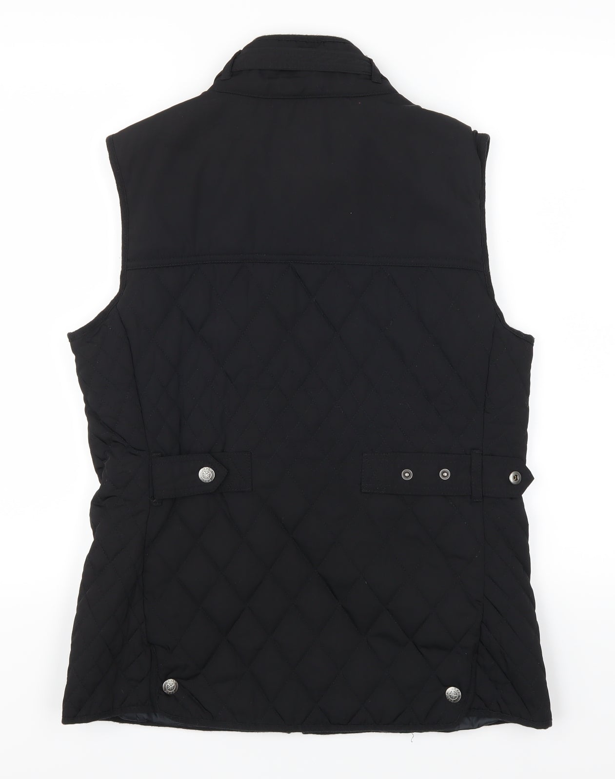 Crew Clothing Womens Black   Gilet Coat Size 12