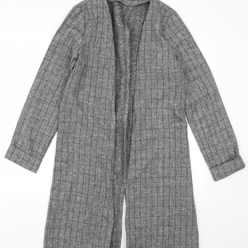 Boohoo Womens Grey   Jacket  Size 8
