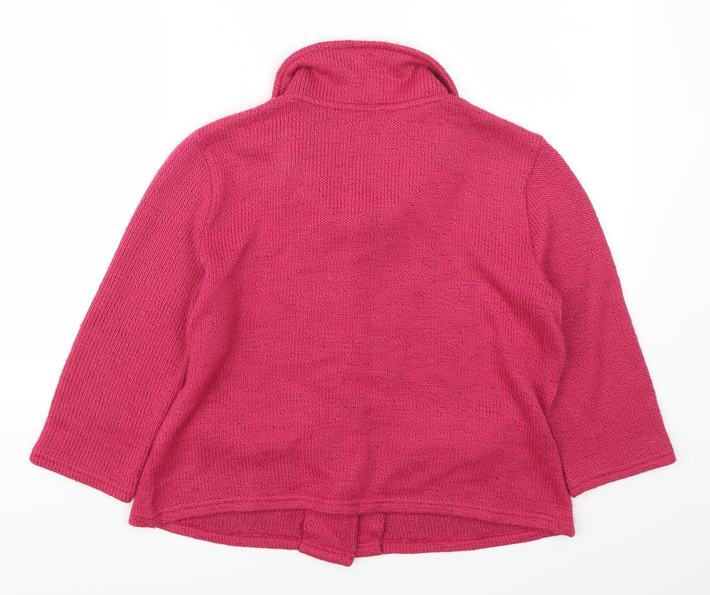 Per Una Womens Pink   Cardigan Jumper Size L