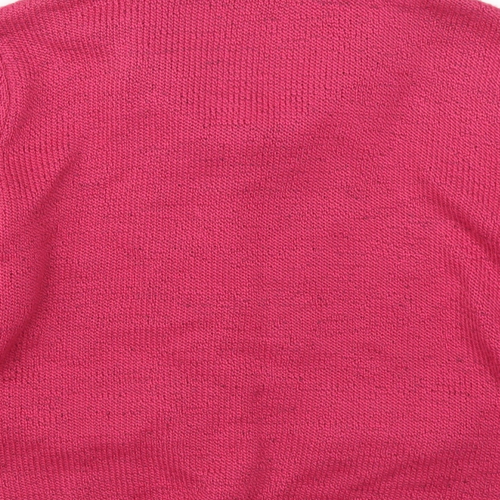 Per Una Womens Pink   Cardigan Jumper Size L