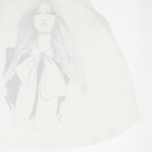 Zara Womens White   Camisole Blouse Size M