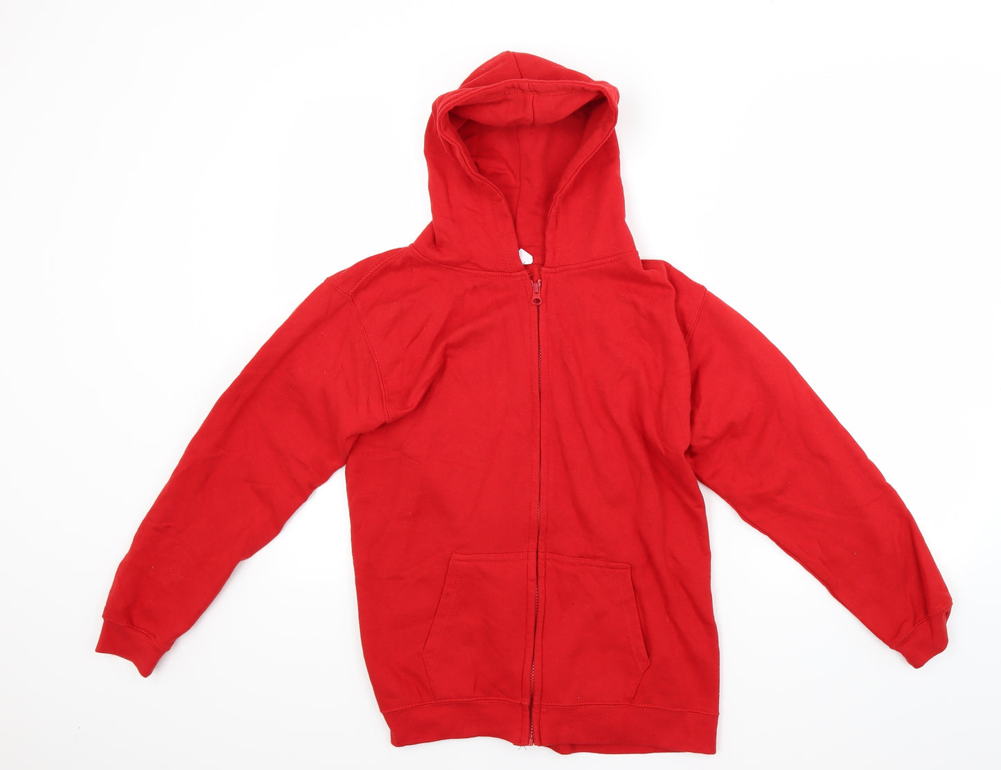 Hobbs Boys Red   Full Zip Hoodie Size 12 Years  - Gaming