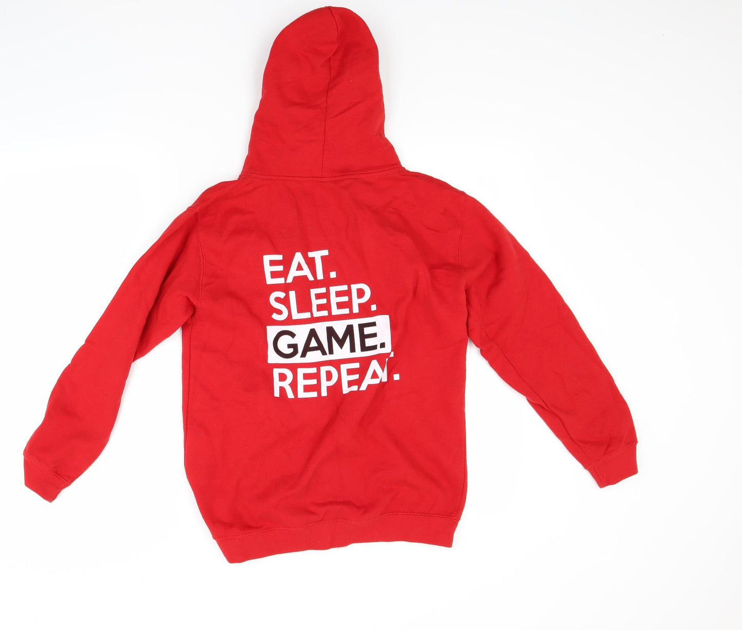 Hobbs Boys Red   Full Zip Hoodie Size 12 Years  - Gaming